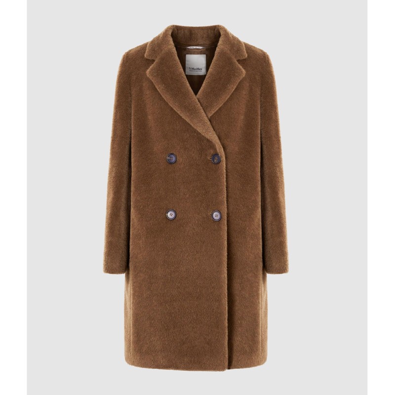 MAX MARA Manteau Roseto Marron