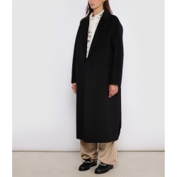 MAX MARA Manteau Long Amore Laine Black S