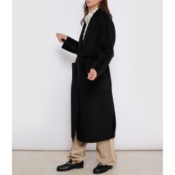 MAX MARA Manteau Long Amore Laine Black S
