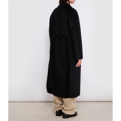 MAX MARA Manteau Long Amore Laine Black S