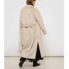 MAX MARA Manteau Long Amore Laine Ice
