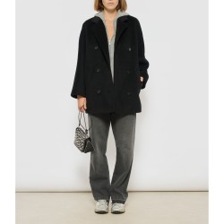 MAX MARA Manteau Rebus Noir