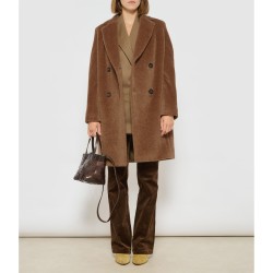 MAX MARA Manteau Roseto Marron