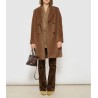 MAX MARA Manteau Roseto Marron