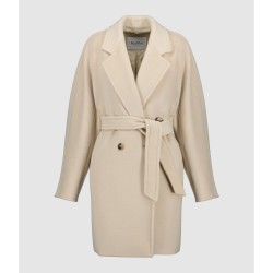 MAX MARA Manteau Mi-long Pila Beige