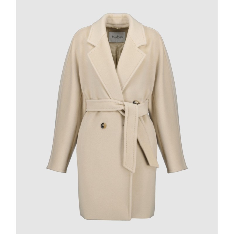MAX MARA Manteau Mi-long Pila Beige