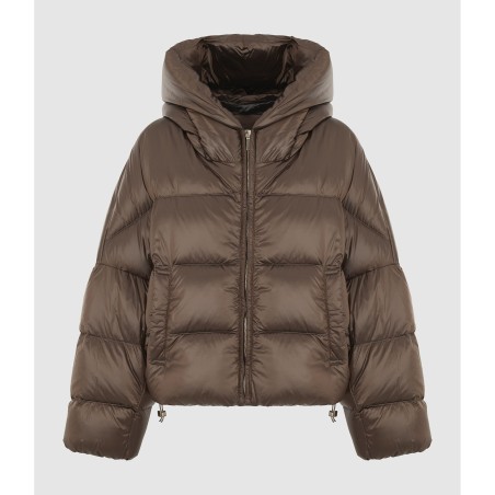 MAX MARA Doudoune Spaceca Marron Métallisé