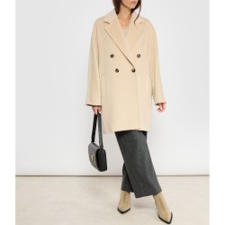 MAX MARA Manteau Mi-long Pila Beige