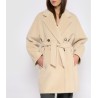MAX MARA Manteau Mi-long Pila Beige