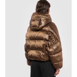 MAX MARA Doudoune Spaceca Marron Métallisé