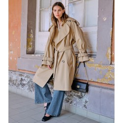 MAX MARA Trench Ricamo Beige