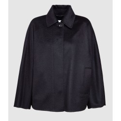 MAX MARA Manteau Court Midas Cachemire Black