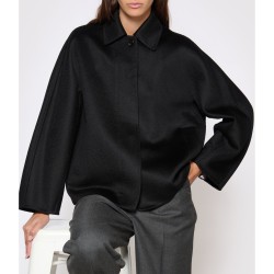 MAX MARA Manteau Court Midas Cachemire Black
