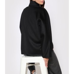 MAX MARA Manteau Court Midas Cachemire Black