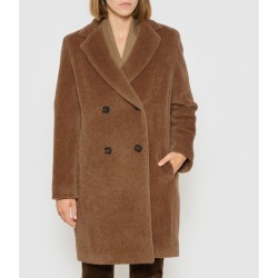 MAX MARA Manteau Roseto Marron