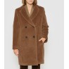 MAX MARA Manteau Roseto Marron