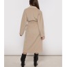 MAX MARA Manteau Long Madame Laine Écru