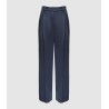 MAX MARA Pantalon Large Amleto Midnightblue