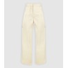 MAX MARA Pantalon Large Segnale Ivoire