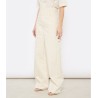 MAX MARA Pantalon Large Segnale Ivoire