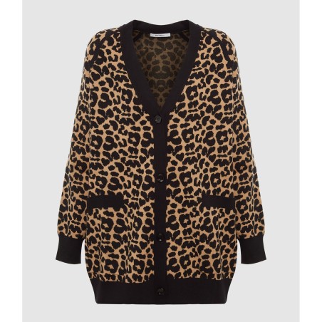 MAX MARA Gilet Long Tenore Black