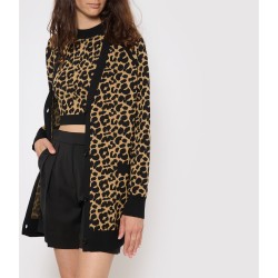 MAX MARA Gilet Long Tenore Black