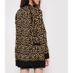 MAX MARA Gilet Long Tenore Black