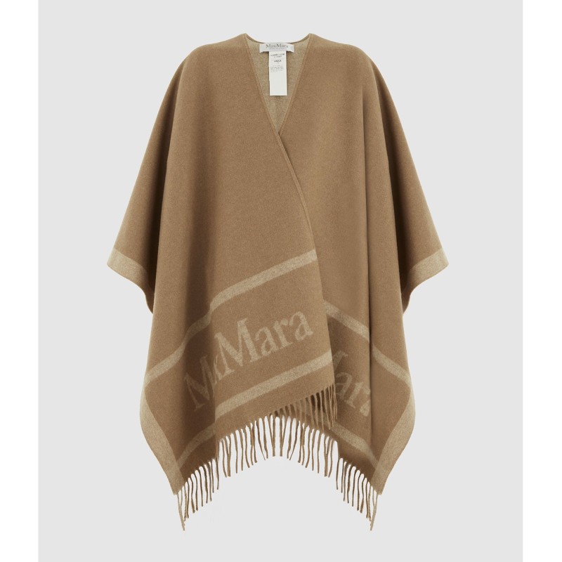 MAX MARA Poncho Hilde Marron