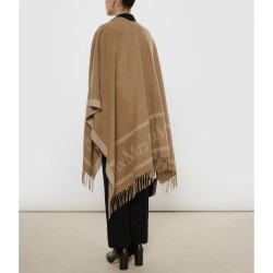 MAX MARA Poncho Hilde Marron