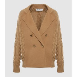 MAX MARA Veste Courte Micio Camel