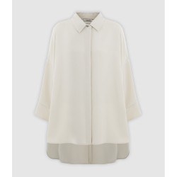 MAX MARA Chemise Odeon Beige Soie