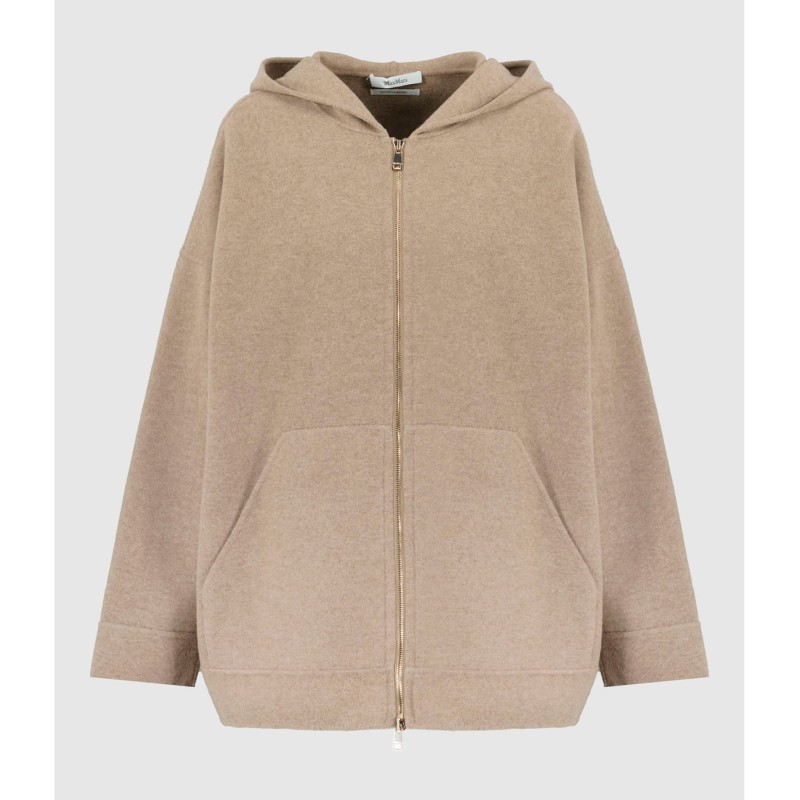 MAX MARA Sweatshirt Saio Laine Hazelnut Brown