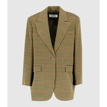 MAX MARA Blazer Atlanta Laine Multicolour