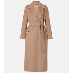MAX MARA Manteau Enzo en laine vierge Beige