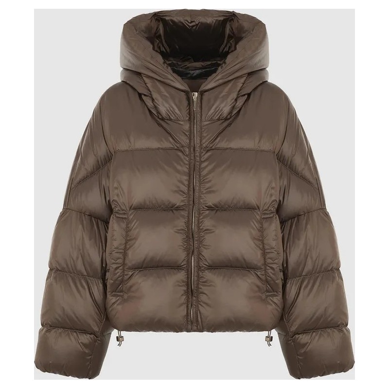 MAX MARA Doudoune Spaceca Marron Métallisé