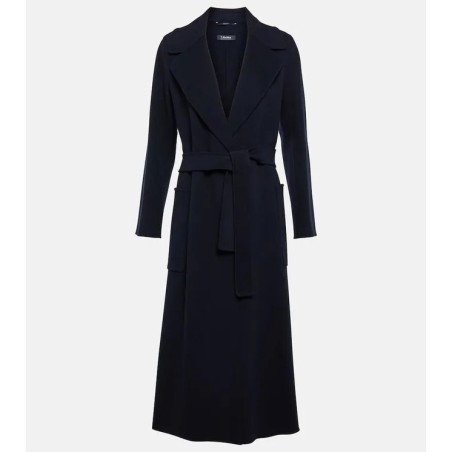 MAX MARA Manteau Paolore en laine vierge Noir