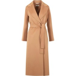 MAX MARA Coats Camel Marron