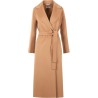 MAX MARA Coats Camel Marron