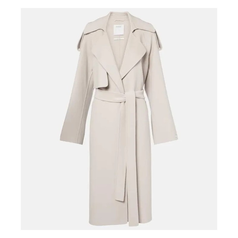 MAX MARA Manteau Fiore en laine Beige