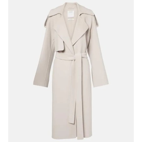 MAX MARA Manteau Fiore en laine Beige