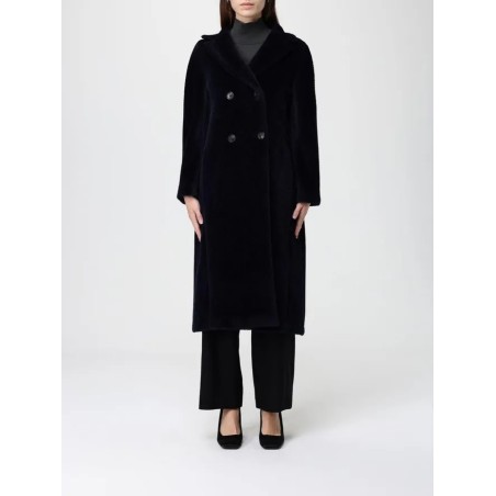 MAX MARA Manteau S MAX MARA Femme couleur Bleu