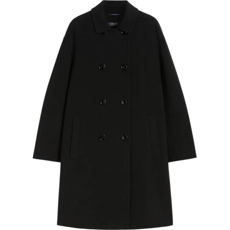 MAX MARA Coats Black Noir