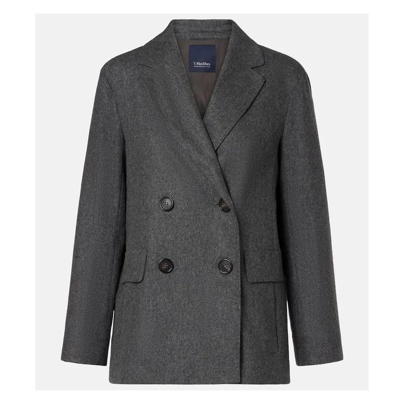 MAX MARA Blazer Lena en laine Gris