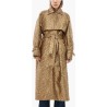 MAX MARA ATELIER Jacquard SALSA Coat with Belt size 38