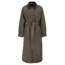 MAX MARA Manteau Weekend Maxmara Coccole en taffetas hydrofuge Vert