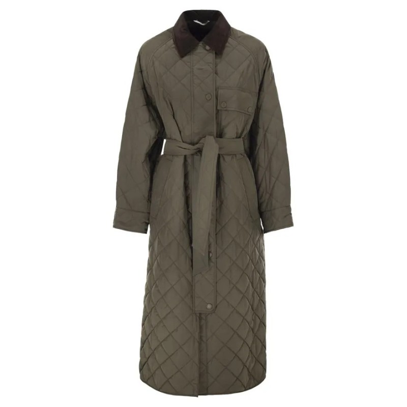 MAX MARA Manteau Weekend Maxmara Coccole en taffetas hydrofuge Vert