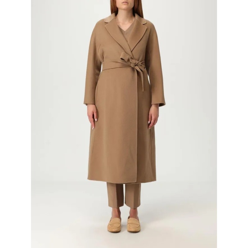 MAX MARA Manteau S MAX MARA Femme couleur Chameau