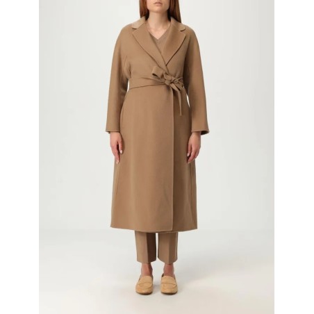 MAX MARA Manteau S MAX MARA Femme couleur Chameau