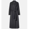 MAX MARA Manteau Poldo en laine vierge Gris