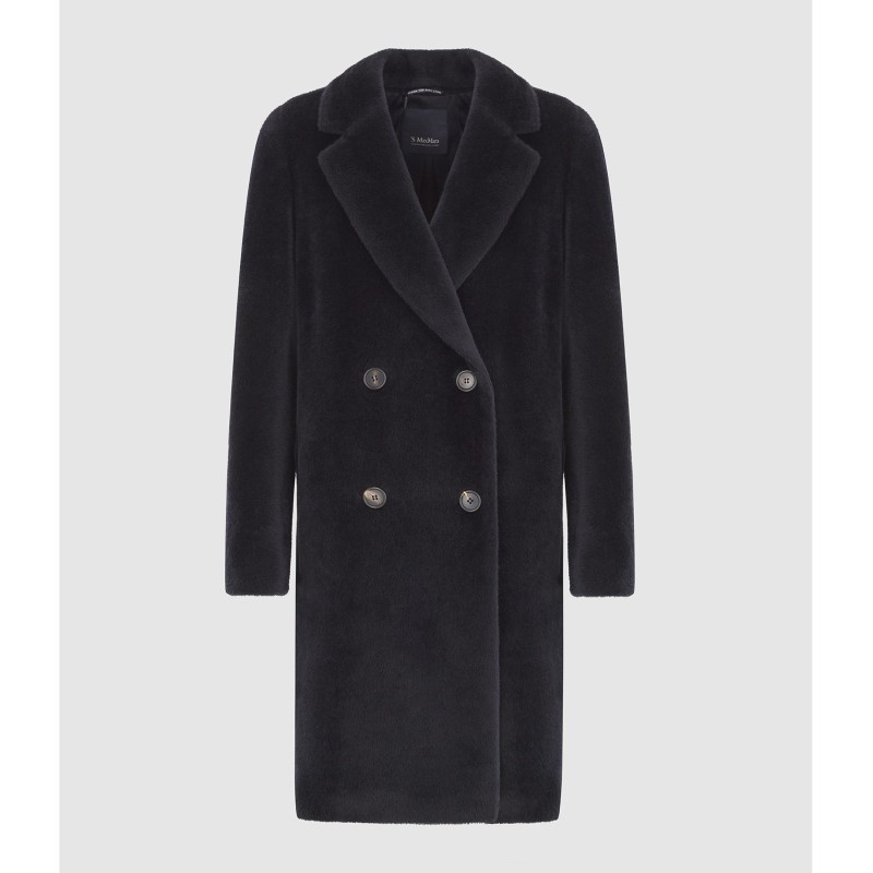 MAX MARA Manteau Roseto Bleu